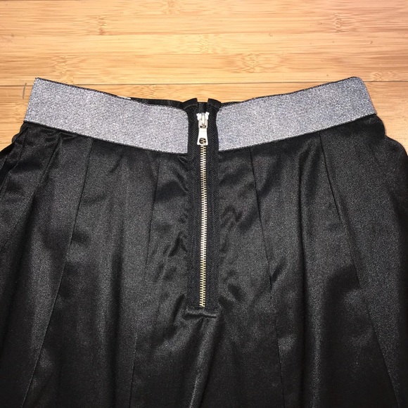 K Plastinina Silver and Black Bubble Skirt - Picture 5 of 6